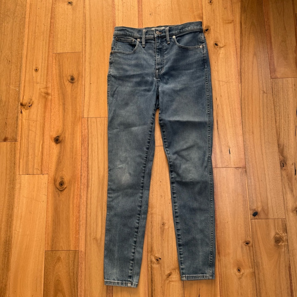 Madewell High Rise Women Jeans - Faded Black